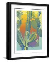 Cactus-David Chestnutt-Framed Premium Giclee Print