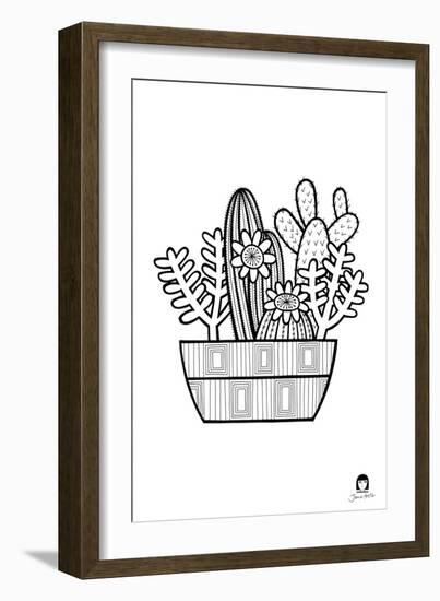 Cactus-Jane Foster-Framed Art Print