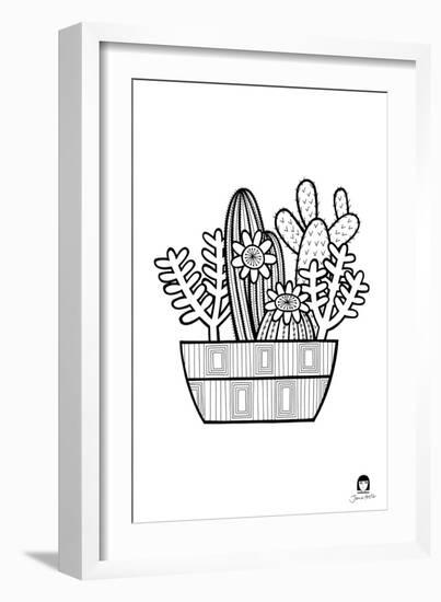 Cactus-Jane Foster-Framed Art Print