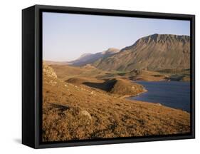 Cadair Idris Mountain and Gregennen Lake, National Trust Area, Snowdonia National Park, Wales-Duncan Maxwell-Framed Stretched Canvas