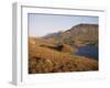 Cadair Idris Mountain and Gregennen Lake, National Trust Area, Snowdonia National Park, Wales-Duncan Maxwell-Framed Photographic Print