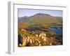 Cadair Idris Mountain and Gregennen Lake (National Trust), Snowdonia National Park, Gwynedd-Duncan Maxwell-Framed Photographic Print