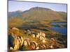 Cadair Idris Mountain and Gregennen Lake (National Trust), Snowdonia National Park, Gwynedd-Duncan Maxwell-Mounted Photographic Print