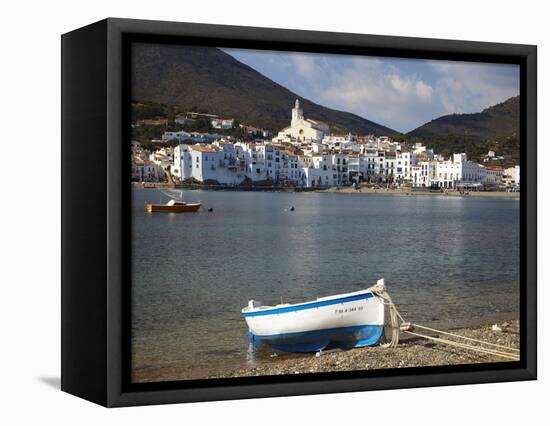 Cadaques, Catalonia, Costa Brava, Spain, Europe-Mark Mawson-Framed Stretched Canvas