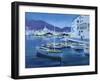 Cadaques Evening (W/C on Paper)-Laurence Fish-Framed Giclee Print