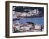 Cadaques, Mediterranean Harbour Town, Catalunya, Spain-Christian Kober-Framed Photographic Print