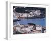 Cadaques, Mediterranean Harbour Town, Catalunya, Spain-Christian Kober-Framed Photographic Print