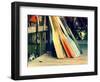 Caddo Canoes 2-Sonja Quintero-Framed Photographic Print