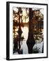 Caddo Lake at Sunrise, Marion Co., Texas, Usa-Larry Ditto-Framed Photographic Print