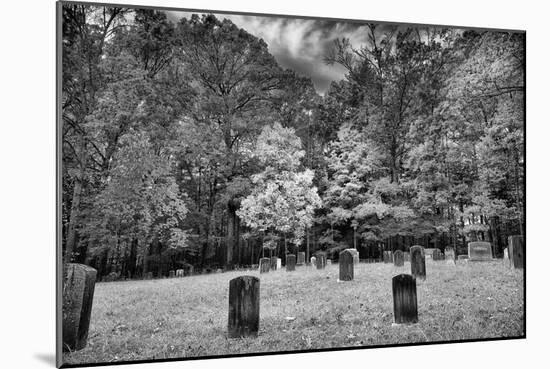 Cade's Cove Cemetery-Dean Fikar-Mounted Photographic Print