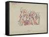Cadenza Ad Lib, 1921 (Colour Litho)-John Northcote Nash-Framed Stretched Canvas