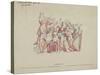Cadenza Ad Lib, 1921 (Colour Litho)-John Northcote Nash-Stretched Canvas