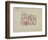 Cadenza Ad Lib, 1921 (Colour Litho)-John Northcote Nash-Framed Giclee Print