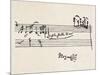 Cadenza, with Mozarts Signature-null-Mounted Photographic Print