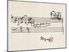 Cadenza, with Mozarts Signature-null-Mounted Photographic Print