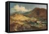 'Cader Idris, from Barmouth Sands', c19th century-John Sell Cotman-Framed Stretched Canvas