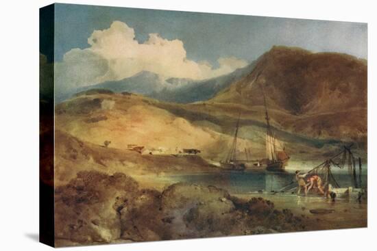 'Cader Idris, from Barmouth Sands', c19th century-John Sell Cotman-Stretched Canvas