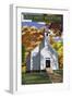 Cades Cove Baptist Church - Great Smoky Mountains National Park, TN-Lantern Press-Framed Art Print