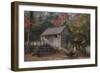 Cades Cove Grist Mill-Galloimages Online-Framed Photographic Print