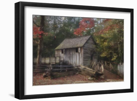 Cades Cove Grist Mill-Galloimages Online-Framed Photographic Print