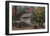 Cades Cove Grist Mill-Galloimages Online-Framed Photographic Print