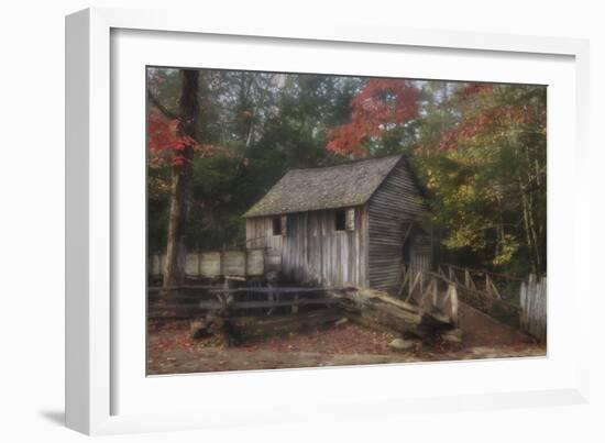 Cades Cove Grist Mill-Galloimages Online-Framed Photographic Print