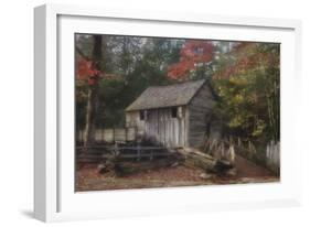 Cades Cove Grist Mill-Galloimages Online-Framed Photographic Print