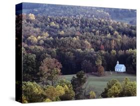 Cades Cove in Autumn-Karen Kasmauski-Stretched Canvas