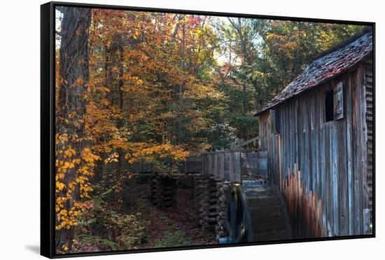 Cades Cove Mill-Steve Gadomski-Framed Stretched Canvas