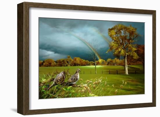 Cades Cove Rainbow-Spencer Williams-Framed Giclee Print