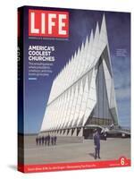 Cadet Chapel at the U. S. Air Force Academy, April 6, 2007-Floto & Warner-Stretched Canvas