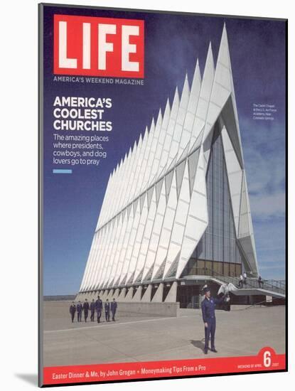 Cadet Chapel at the U. S. Air Force Academy, April 6, 2007-Floto & Warner-Mounted Photographic Print