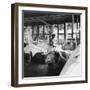 Cadet-Nurse Making a Bed at Queen Mary's Hospital Sidcup-null-Framed Photographic Print