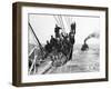 Cadets Aboard the Sorlandet Sailing in the English Channel, June 1952-null-Framed Photographic Print