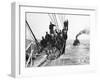 Cadets Aboard the Sorlandet Sailing in the English Channel, June 1952-null-Framed Photographic Print