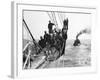 Cadets Aboard the Sorlandet Sailing in the English Channel, June 1952-null-Framed Photographic Print