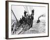 Cadets Aboard the Sorlandet Sailing in the English Channel, June 1952-null-Framed Photographic Print