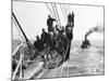 Cadets Aboard the Sorlandet Sailing in the English Channel, June 1952-null-Mounted Photographic Print