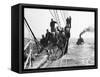 Cadets Aboard the Sorlandet Sailing in the English Channel, June 1952-null-Framed Stretched Canvas