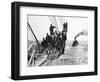 Cadets Aboard the Sorlandet Sailing in the English Channel, June 1952-null-Framed Photographic Print