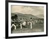 Cadets at Artillery Practice, US Military Academy, 1890s-null-Framed Giclee Print