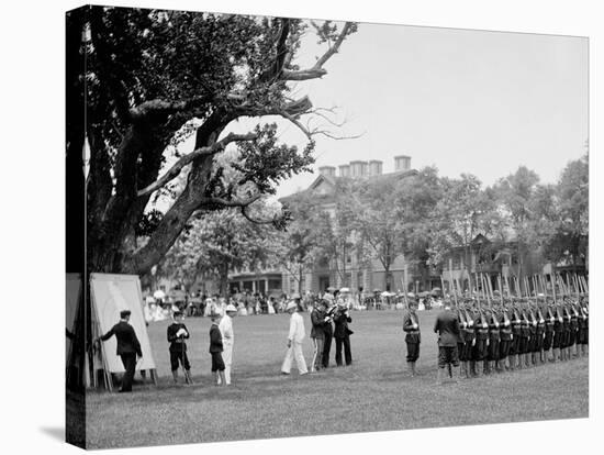 Cadets Drilling, U.S. Naval Academy-null-Stretched Canvas