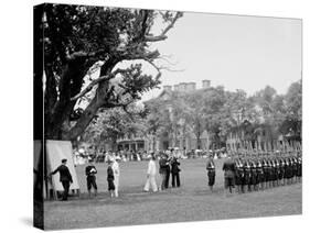 Cadets Drilling, U.S. Naval Academy-null-Stretched Canvas