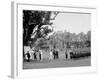 Cadets Drilling, U.S. Naval Academy-null-Framed Photo