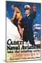 Cadets for Naval Aviation Take That Something Extra, 1943-McClelland Barclay-Mounted Premium Giclee Print