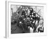 Cadets Raising the Anchor Aboard the Sorlandet in the English Channel, June 1952-null-Framed Photographic Print