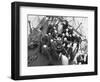 Cadets Raising the Anchor Aboard the Sorlandet in the English Channel, June 1952-null-Framed Photographic Print