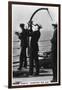 Cadets 'Shooting the Sun, Royal Navy College, 1937-null-Framed Giclee Print