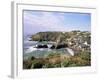 Cadgwith Harbour and Village, Cornwall, England, United Kingdom-Adam Woolfitt-Framed Photographic Print