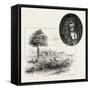 Cadham Hall and the Portrait of Samuel Butler, UK-null-Framed Stretched Canvas